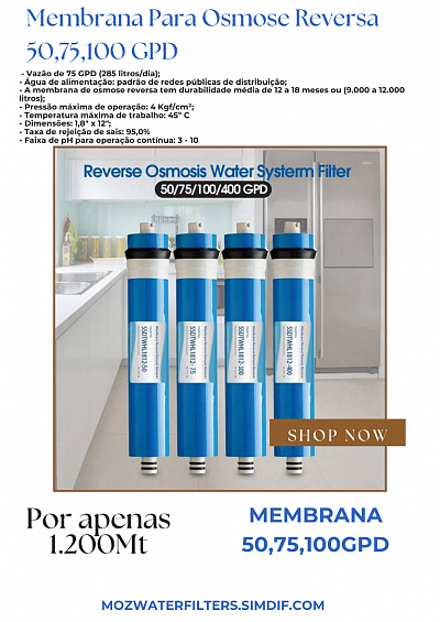 Membrana Osmose Reversa